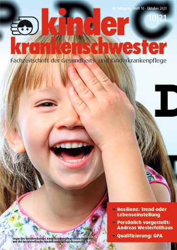 Über die Zeitschrift kinderkrankenschwester Organ des Berufsverbandes Kinderkrankenpflege Deutschland e. V. Berufsverbandes Kinderkrankenpflege Österreich kinderkrankenschwester ist die auflagenstärkste Fachzeitschrift der Gesundheits- und Kinderkrankenpflege im deutschsprachigen Raum. Sie erscheint seit 1981 monatlich und informiert kompetent und aktuell über alle relevanten Pflegethemen in der stationären und ambulanten Säuglings-, Kinder- und Jugendlichenpflege. Jede Ausgabe greift zudem Fragen aus juristischen und berufspolitischen Themenfeldern auf und enthält einen umfangreichen Stellenmarkt. kinderkrankenschwester ist die Fachzeitschrift für eine eigenständige Gesundheits- und Kinderkrankenpflege und fungiert als Sprachrohr für alle in der Gesundheits- und Kinderkrankenpflege Tätige.